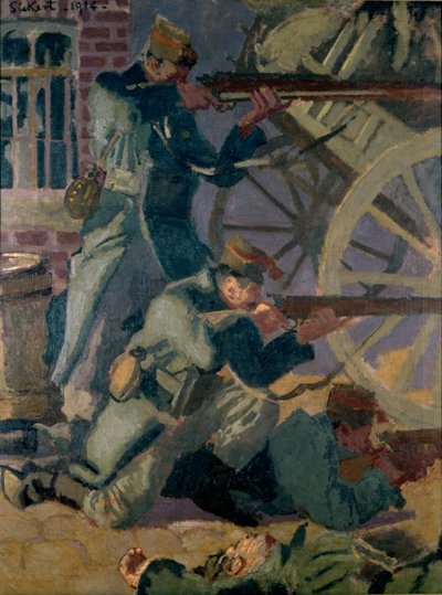 Soldiers of King Albert the Ready, 1914 by Walter Richard Sickert